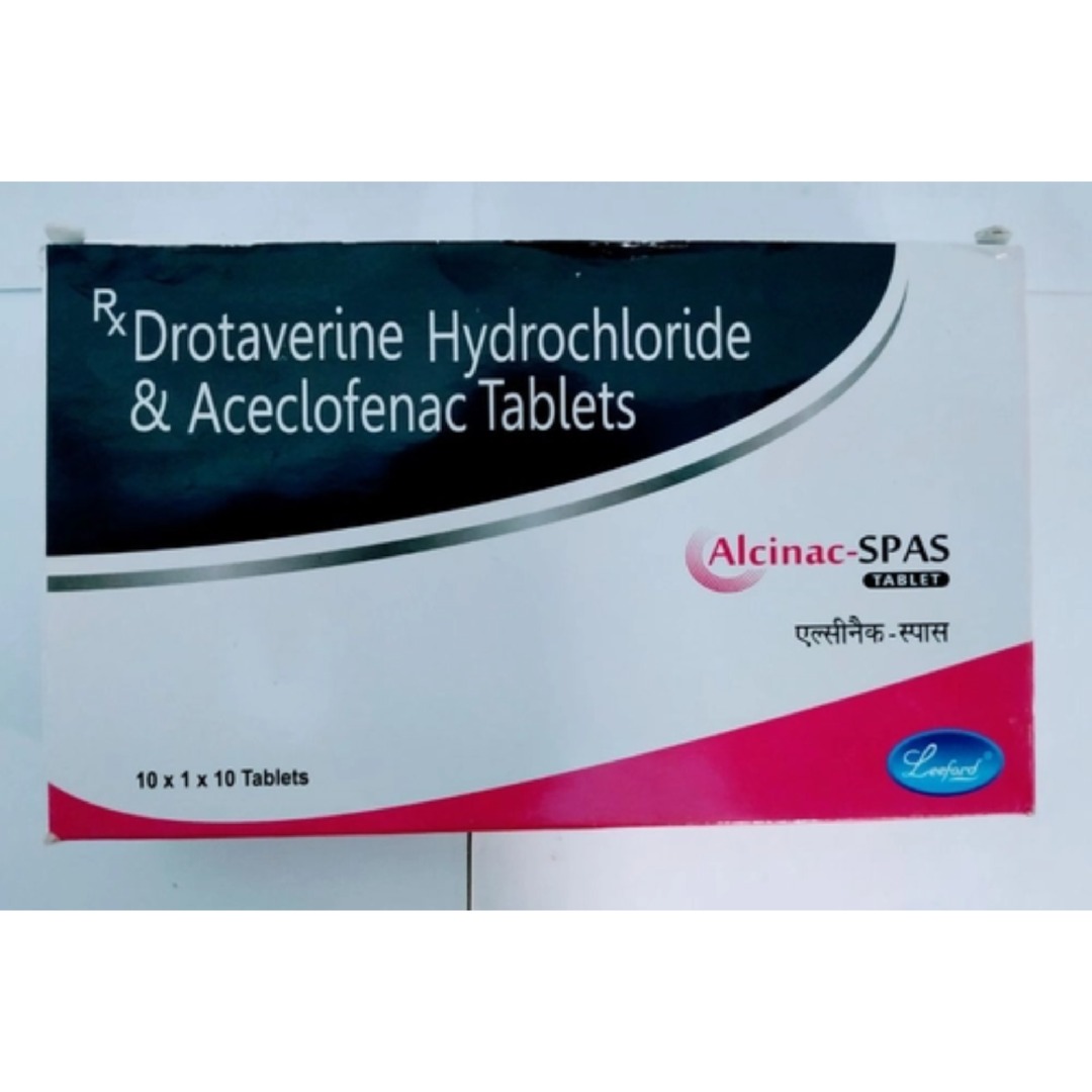 Alcinac Spas 80mg/100mg Tablet